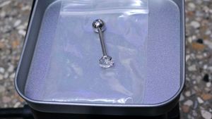 Tongue Piercing Stud