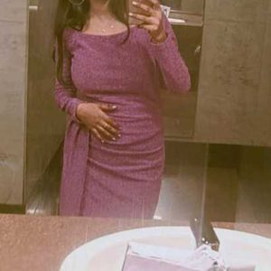 Sparkly Pink Bodycon Dress