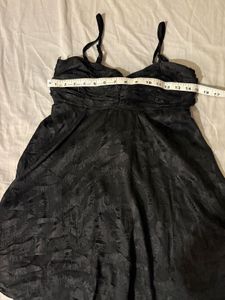 Beautiful Back Tie Up Top/mini Dress
