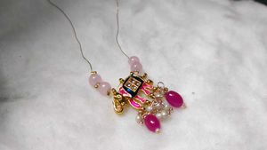 Jada Kundan Elephant🐘Invisible Necklace Chain