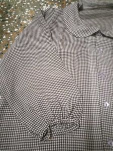 Houndstooth blouse