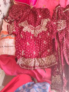 Maroon Lehenga Choli Set