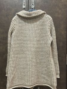 Cozy Knit Toggle long Cardigan free size upto3xl