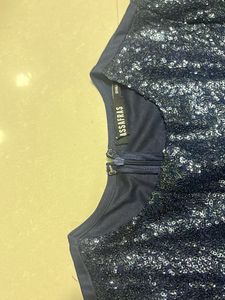 Sassafras Sequins body Cutout Dress