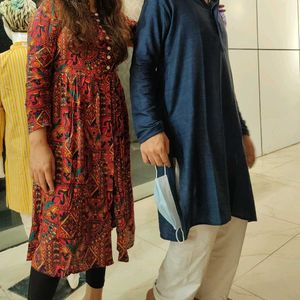 Beautiful Front Open Kurta