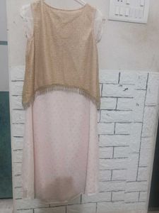 Girls Party Wear Knee Dress