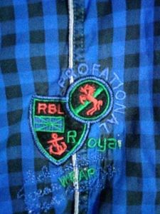 Boys’ Blue &amp; Black Checkered Shirt