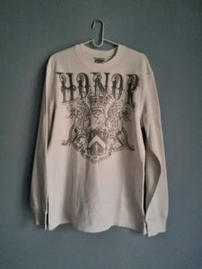 OLD NAVY WHITE WAFFLE COTTON T SHIRT MEN 40"