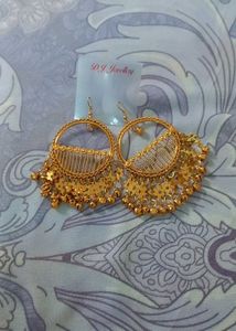 Gold Dangle Earrings