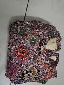 Floral Pattern Midi Dress