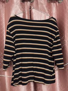 Striped Casual Top