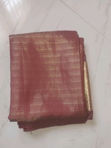 BROWN NEW SAREE FOR SALE