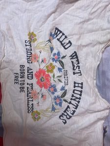 Printed Crop Top