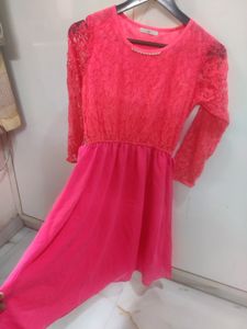 Neon Pink Short Dress