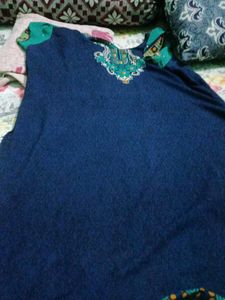 Elegant Blue Salwar Suit