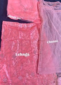 Un Stached Lehnga New