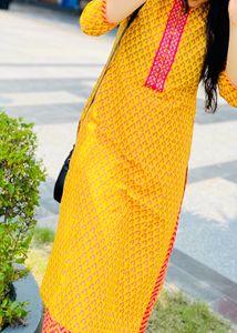 Biba Cotton Printed Kurta Set