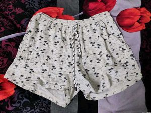 Palm Tree Print Shorts