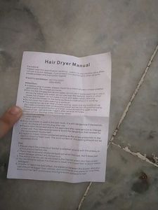 NOVA Hair Dryer