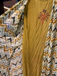 Ethnic Kurta Set with Jacket