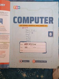 CBSC Advanced Computer Textbook - Grade 8
