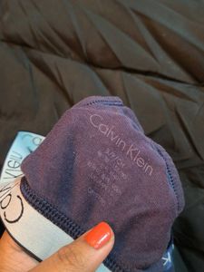 Calvin Klein Purple Sports Bra