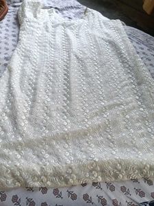 punjabi Suit cream colour 💗