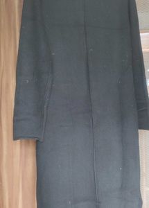 Black Bodycon dress with side cut