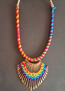 Peacock Design Necklace