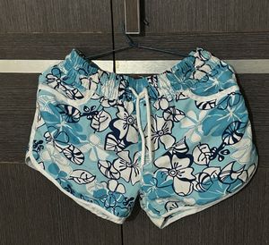 Light Blue Floral Shorts | Like New