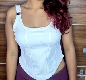 White Elegant Top