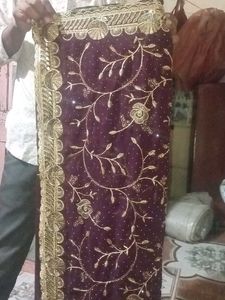 Elegant Purple Dupatta