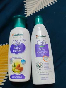 Himalaya Baby Lotion & Oil