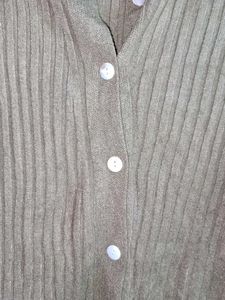 Ladies Winter Fashion Cardigan Sweater Olive