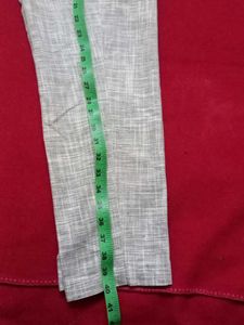 38 waist pant goes fine with any color shirt or t.