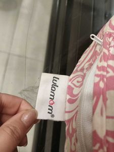Lulamom Nursing Pillow with 2 Cotton Covers