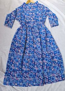 Y2K Floral Sunflower Print Dress 💙
