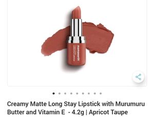 Mamaearth Creamy Matte Long Stay Lipstick Pack 2