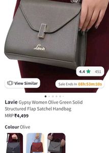 Lavie Satchel Detachable Structured Sling Bag