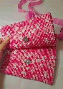 Cute Pink Sling Bag For Girls