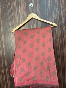Pink Design Saree