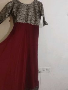 Long Flared Gown