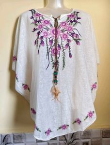 🎁Buy 2 Get 1 Free🎁Boho Floral Embroidered Top