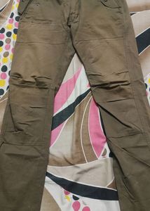 Brown Cargo Pants