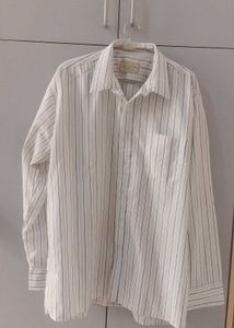 Striped Long Sleeve Dress Shirt