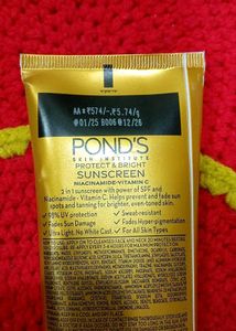 Ponds Light Sunscreen