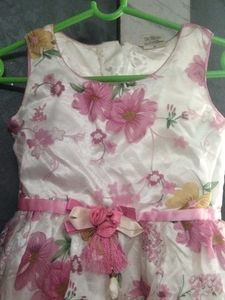 Floral Girls Party Dress