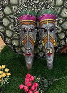Ethnic Wall Masks..new Piece
