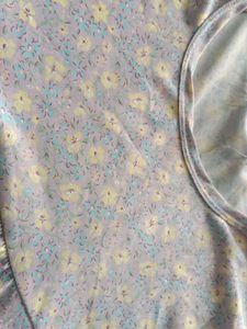 Floral Print Night Suit
