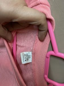 Pink Los Angeles Sweatshirt crop